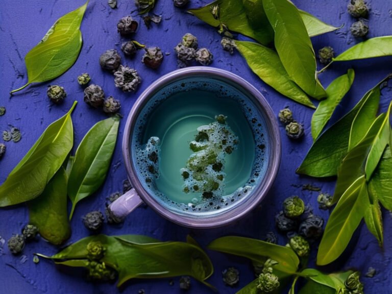 Blue Matcha Tea